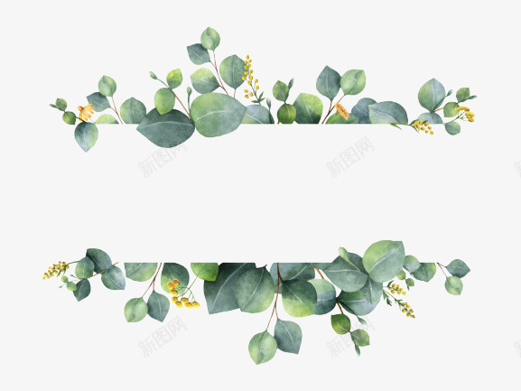 森系绿色植物装饰png免抠素材_88icon https://88icon.com 森系 森系女 植物 绿色 装饰