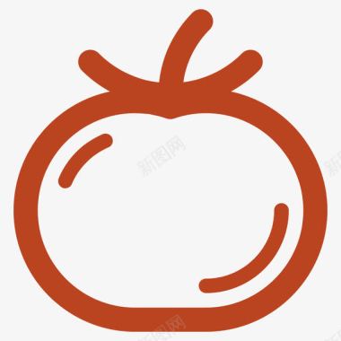 短信手机icon西红柿图标图标