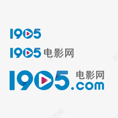 雨伞logo1905电影网标志矢量图图标图标