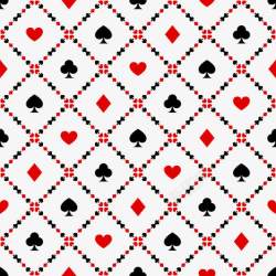 扑克背面扑克牌花纹新款矢量图高清图片