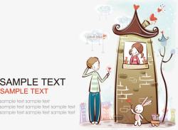 名片卡片底纹背景矢量图素材