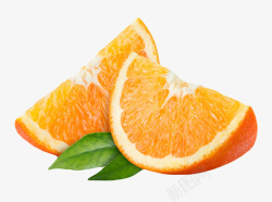 切碎橙色香甜水果切碎的奉节脐橙实物高清图片
