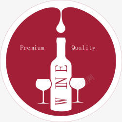 酒类饮品卡通酒类logo矢量图图标高清图片