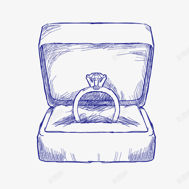 爱情插图png免抠素材_88icon https://88icon.com 夫妇 婚礼 戒指 插图 爱情 白色 结婚戒指 绘画 黄金