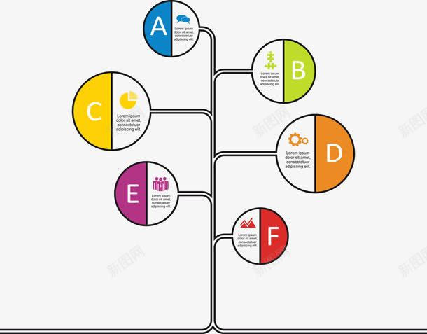 分类信息图png免抠素材_88icon https://88icon.com PPT元素 分类 分类信息图表 展示 数字 标签 设计