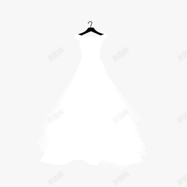 手绘夏季白色婚纱png免抠素材_88icon https://88icon.com 卡通白色婚纱礼服 婚礼 婚纱 扁平化衣服白色婚纱 漫画衣服 简洁衣服白色婚纱 结婚 衣服