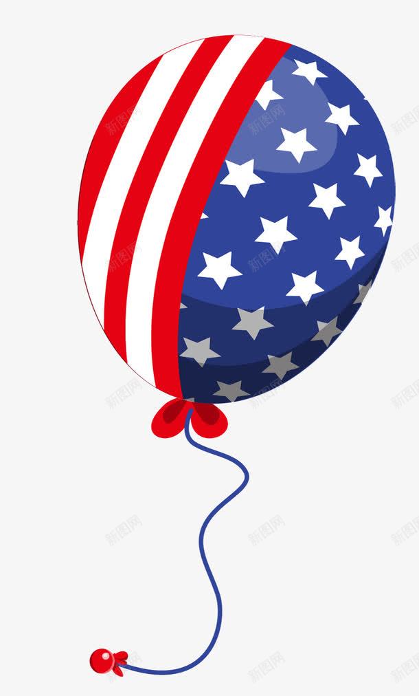 卡通美国国旗样式气球png免抠素材_88icon https://88icon.com 卡通 星星 条纹 样式 气球 红色 美国 美国国庆日 美国国旗 美国气球 蓝色