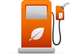 能量图橙色加油机高清图片