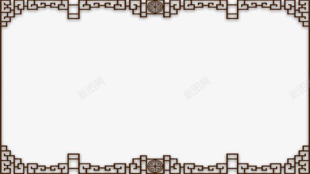 中国风方框花纹png免抠素材_88icon https://88icon.com 中国风窗花 手绘 手绘方框 木质窗花 窗花