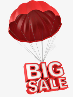 BIGsale红色热气球高清图片