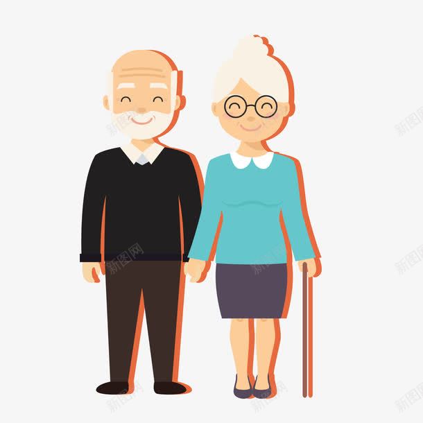 卡通爷爷奶奶png免抠素材_88icon https://88icon.com 卡通人物 外公外婆 夫妻 夫妻图案 慈祥的爷爷 时尚奶奶 老人 老人相伴 老夫老妻 老奶奶 老婆婆卡通 老年人 老年人简笔画 老爷爷 背景装饰
