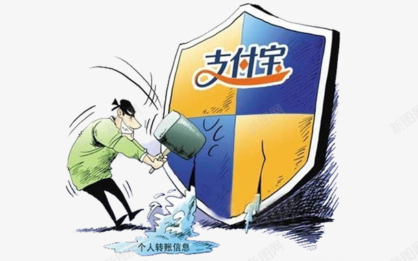 支付宝漏洞信息泄露png免抠素材_88icon https://88icon.com 个人信息 伤心 泄露 漏洞 资金丢失