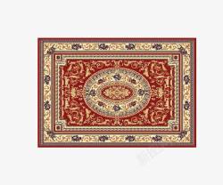 时尚复古欧式花纹地毯免费素材