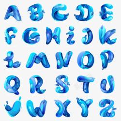 视觉冲击力强悍的24个字母素材