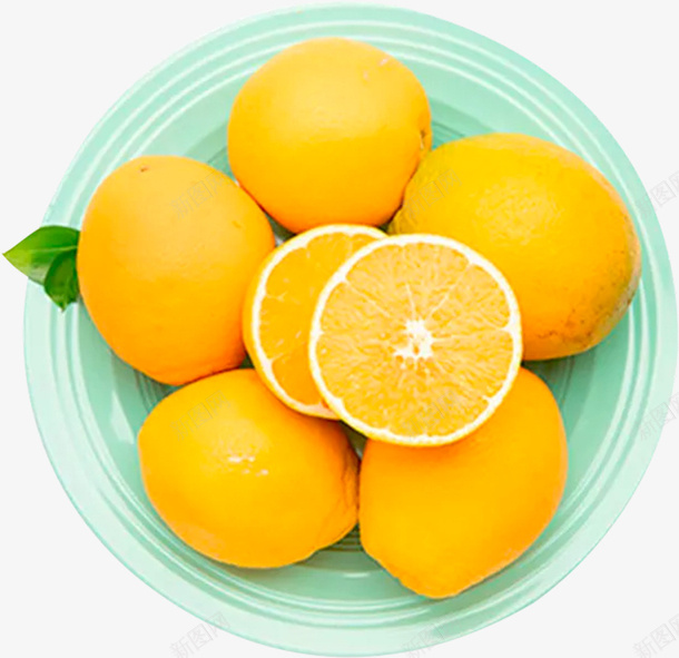 一盘橙子水果盘子橙子png免抠素材_88icon https://88icon.com 一盘橙子 橙子 水果 盘子