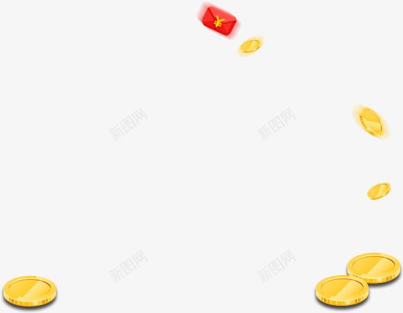 漂浮的金币png免抠素材_88icon https://88icon.com 反光金币 漂浮的金币 立体真是钱币金币 运动的漂浮钱包 金属材质金币红包