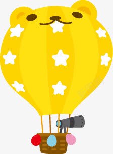卡通星星装饰小熊热气球png免抠素材_88icon https://88icon.com 卡通 星星 热气球 装饰