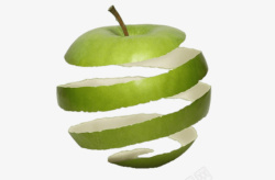 苹果皮立体苹果皮高清图片