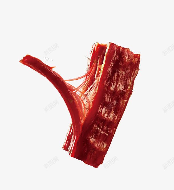 撕开的鸭脖子肉png免抠素材_88icon https://88icon.com 撕开的鸭脖子 绝味鸭脖 鸭脖子产品海报 鸭脖子肉特写