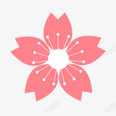 春天粉色花朵png免抠素材_88icon https://88icon.com 春天 粉色 花朵