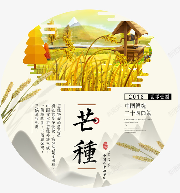 芒种插画风图标psd分层图png免抠素材_88icon https://88icon.com 中国传统文化 二十四节气 插画风图标 美丽夏日 芒种 芒种时节 魅力五月