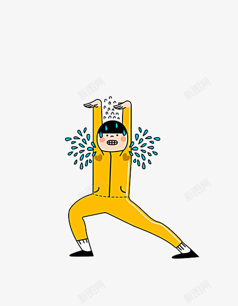 一个手舞足蹈的尴尬少年png免抠素材_88icon https://88icon.com 卡通手绘 太阳下汗如雨下 尴尬 尴尬卡通 手舞足蹈 无奈的表情 汗如雨下 汗滴 流汗的人 窘迫