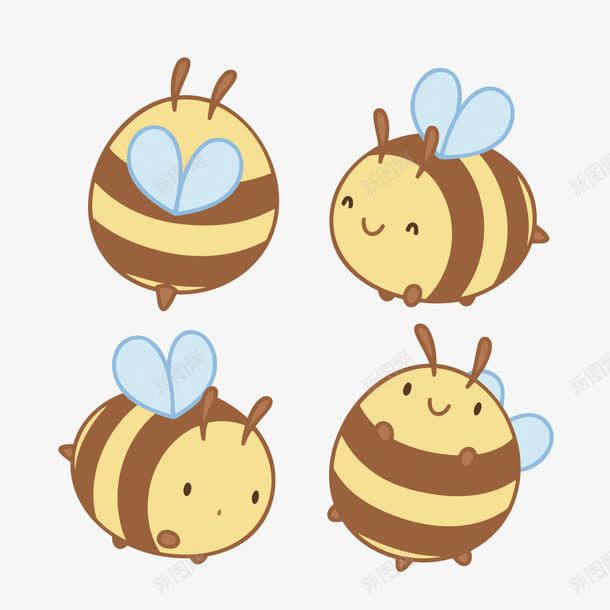 卡通小蜜蜂png免抠素材_88icon https://88icon.com PNG PNG图片 PNG图片素材 PNG素材 PNG素材免费 PNG素材免费下载 勤劳 卡通 可爱 幼儿园 蜂类 蜜蜂 采蜜 黄色
