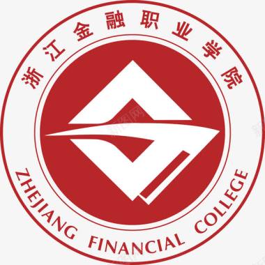 网络金融浙江金融职业学院logo图标图标