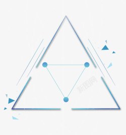 几何三角素材