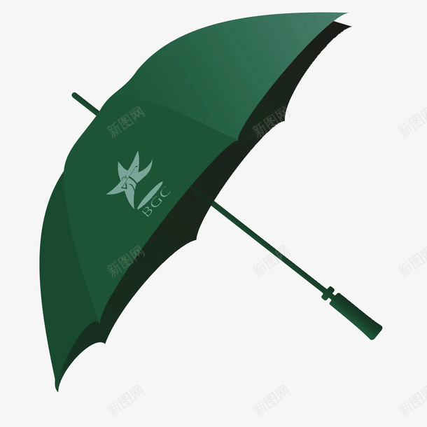 质感绿色雨伞矢量图ai免抠素材_88icon https://88icon.com 绿色 绿色质感 质感 雨伞 矢量图