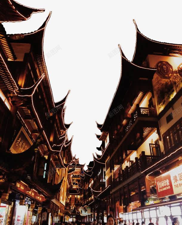 上海城隍庙夜景png免抠素材_88icon https://88icon.com 中式 中式老房子 古建筑 古房子 城隍庙 夜景 建筑