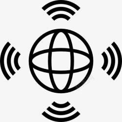 全球通信图标图标