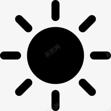 天气背景太阳图标图标