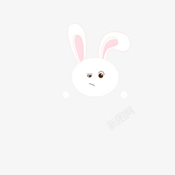 兔兔表情表情兔兔子素材
