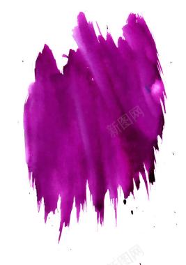 紫色水彩笔触背景