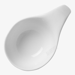 白色质感装饰小碗素材