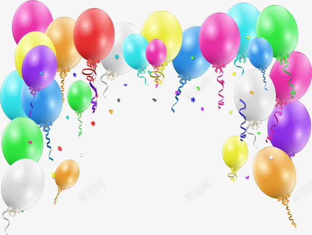 儿童节漂浮的气球png免抠素材_88icon https://88icon.com 一堆气球 儿童节 喜庆 多彩气球 漂浮的气球 童趣
