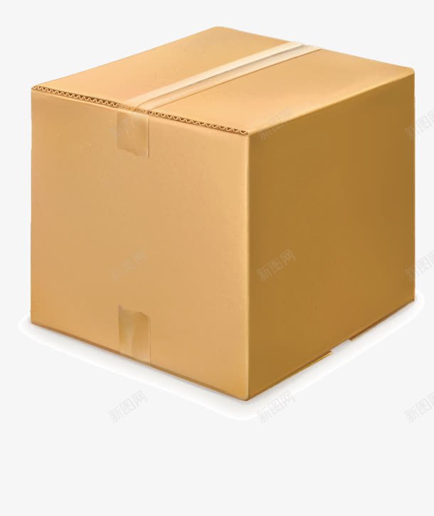 牛皮纸盒包装png免抠素材_88icon https://88icon.com 包装效果图 包装盒 包装设计 牛皮纸 牛皮纸盒包装矢量图