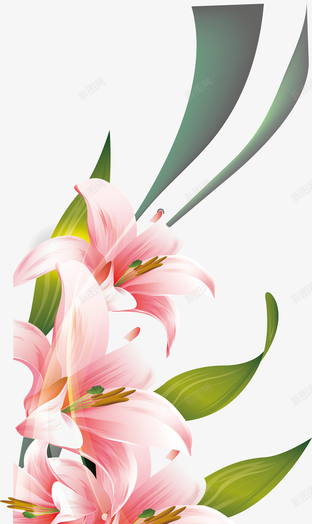 漂亮百合花一束百合花矢量图ai免抠素材_88icon https://88icon.com 六片花瓣 卡通百合花 水墨百合花 白色百合花 百合花手绘 百合花朵 百合花环 百合花矢量图 百合花素材图 百合花纹 百合花花瓣 百合花苞 百合花藤 百合花边 矢量图