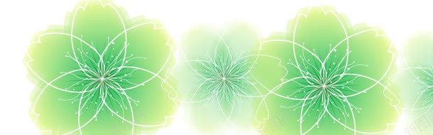 小清新花朵背景背景