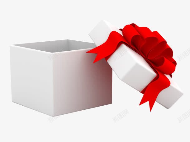 创意白色的礼盒包装礼物png免抠素材_88icon https://88icon.com 创意 包装 白色 礼物 礼盒