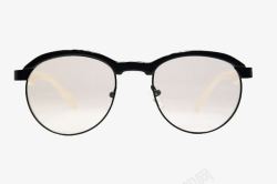 复古平光眼镜框素材