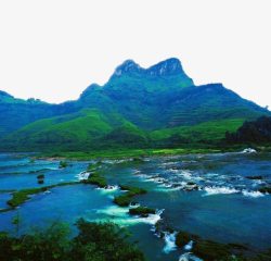 青山绿水之间实拍山水风景高清图片