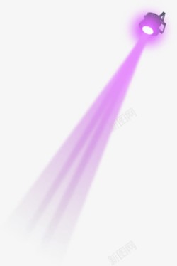 紫色舞台光效素材