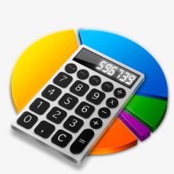 calculator黑色数字图标高清图片