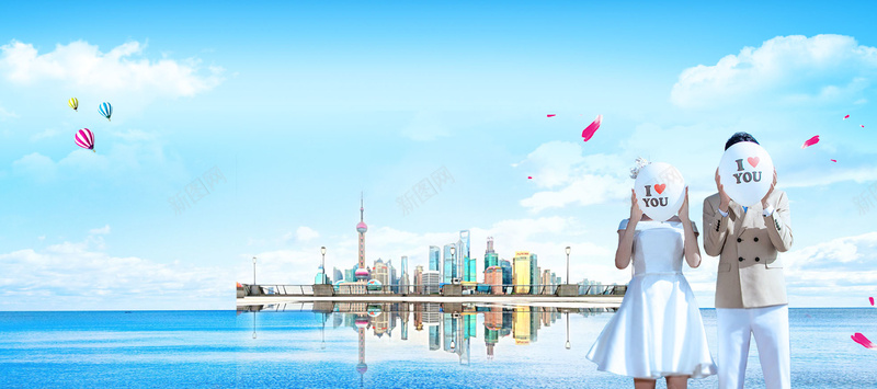 情人节浪漫小清新蓝色bannerjpg设计背景_88icon https://88icon.com 214 520 520网络情人节 520表白日 520表白节 告白 大海 婚庆 婚礼 小清新 建筑 情人节 情侣 我爱你 旅游 求婚 浪漫 爱心 爱情 结婚 花瓣 蓝天白云 蓝色背景 蜜月游 表白 订婚