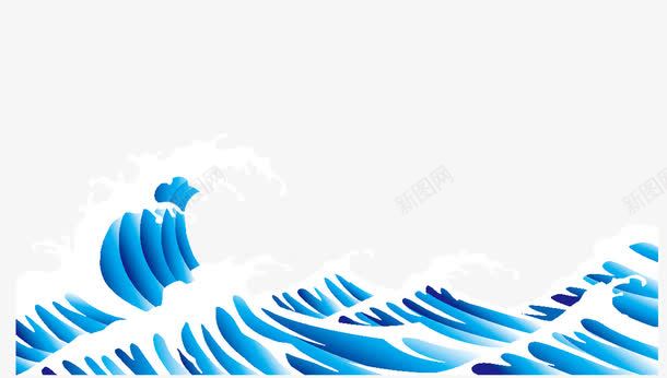 深蓝色海浪波纹矢量图eps免抠素材_88icon https://88icon.com 波浪 海水 海浪形状 海浪纹理 矢量图 矢量素材 蓝色 适量图片