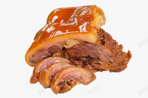 一块猪头肉png免抠素材_88icon https://88icon.com 新年食物 猪头肉 美味 肉类