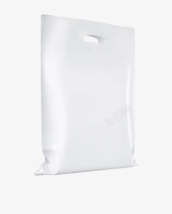 白色手绘空白包装袋素材