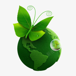 植树地球绿色地球高清图片